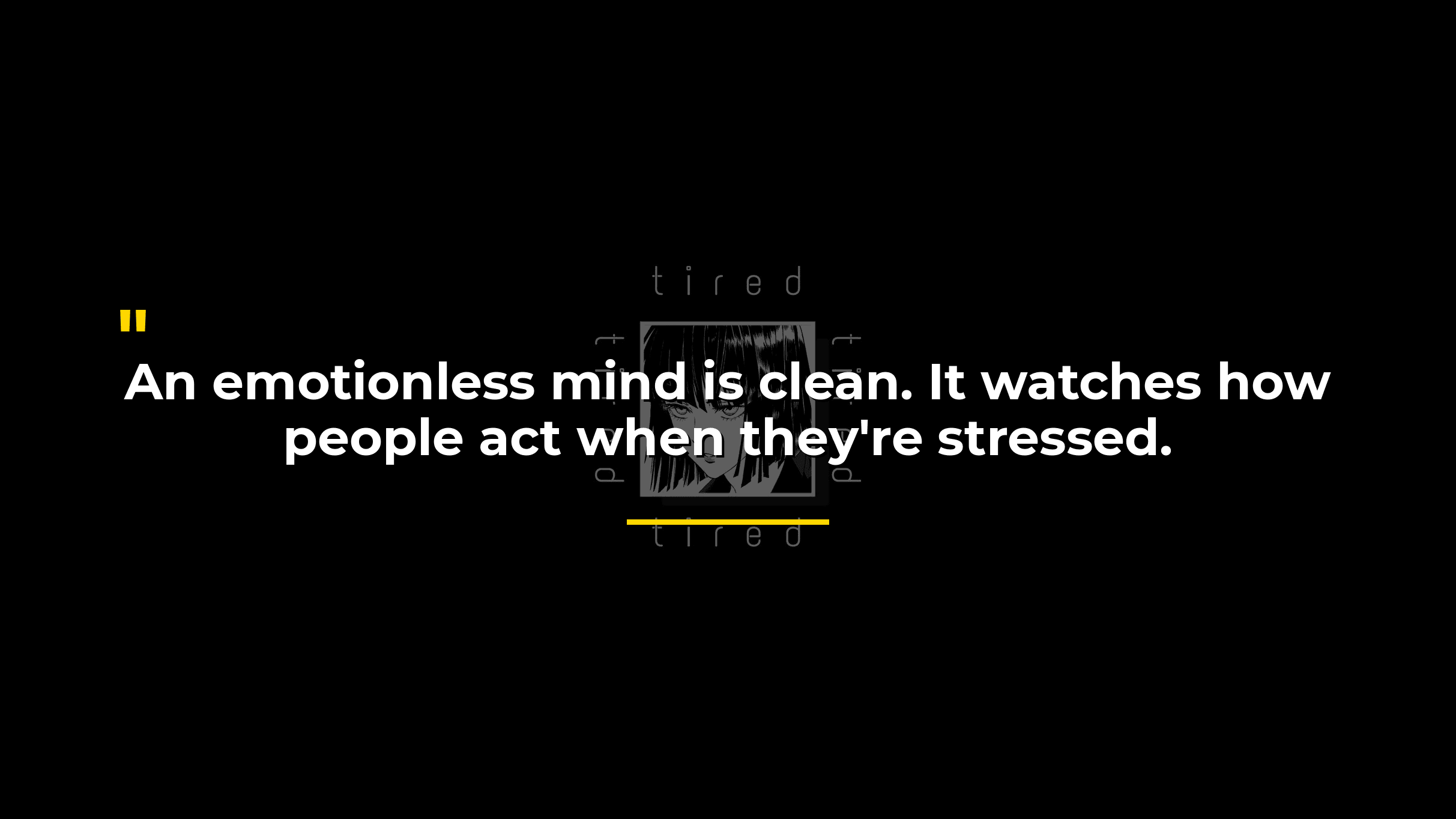 Clean Mind Observes