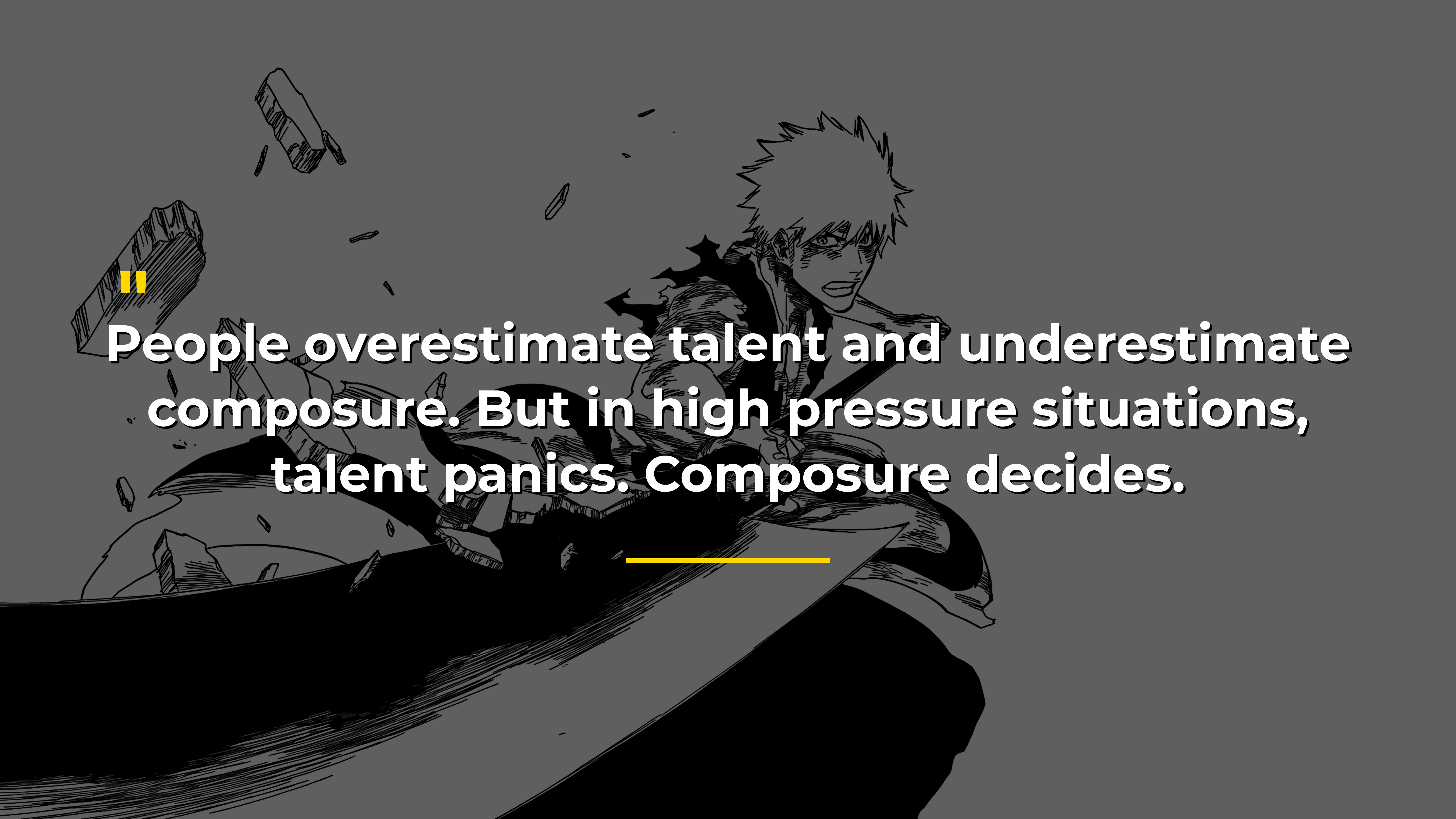 Composure Decides