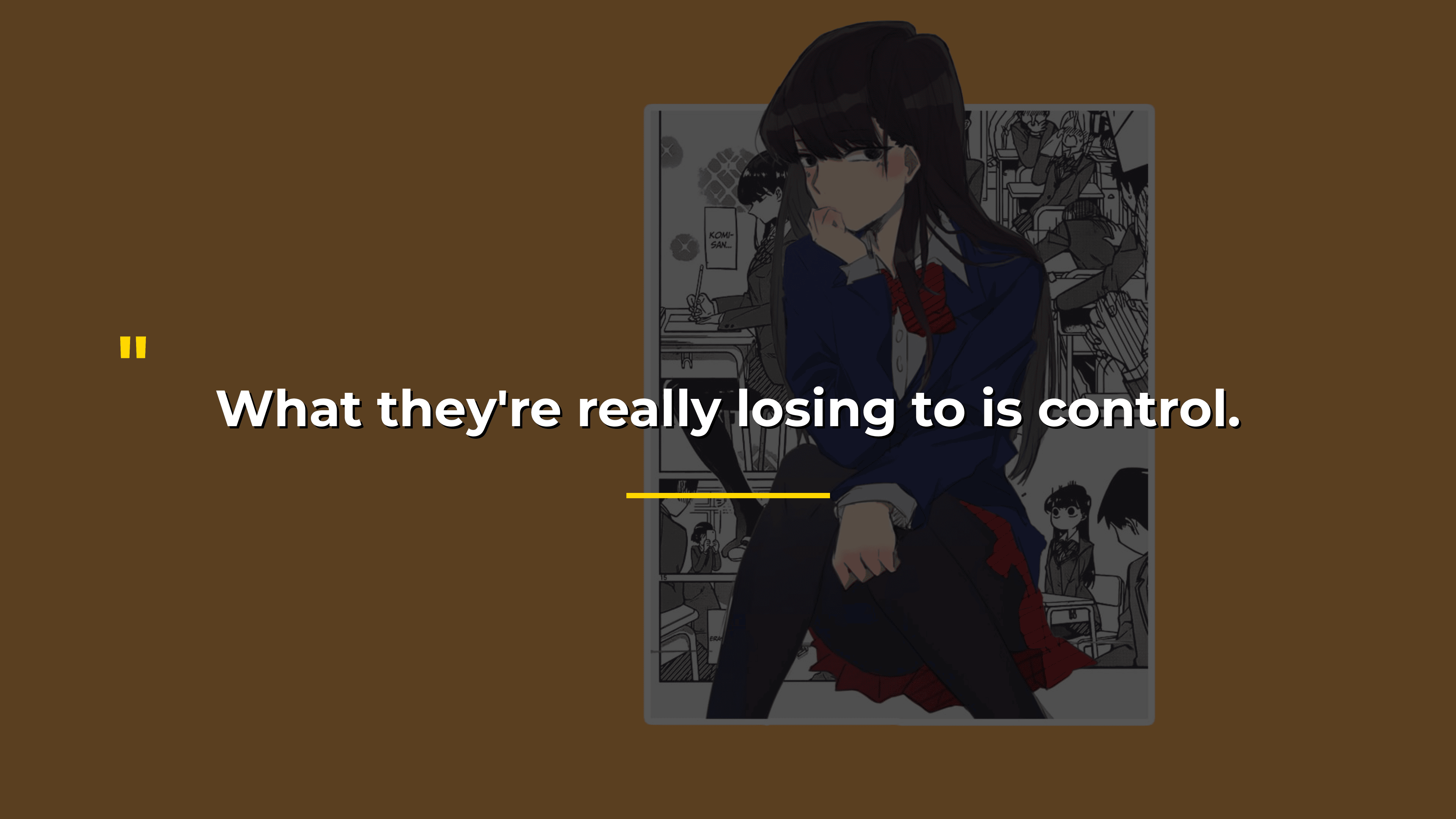 Losing To Control