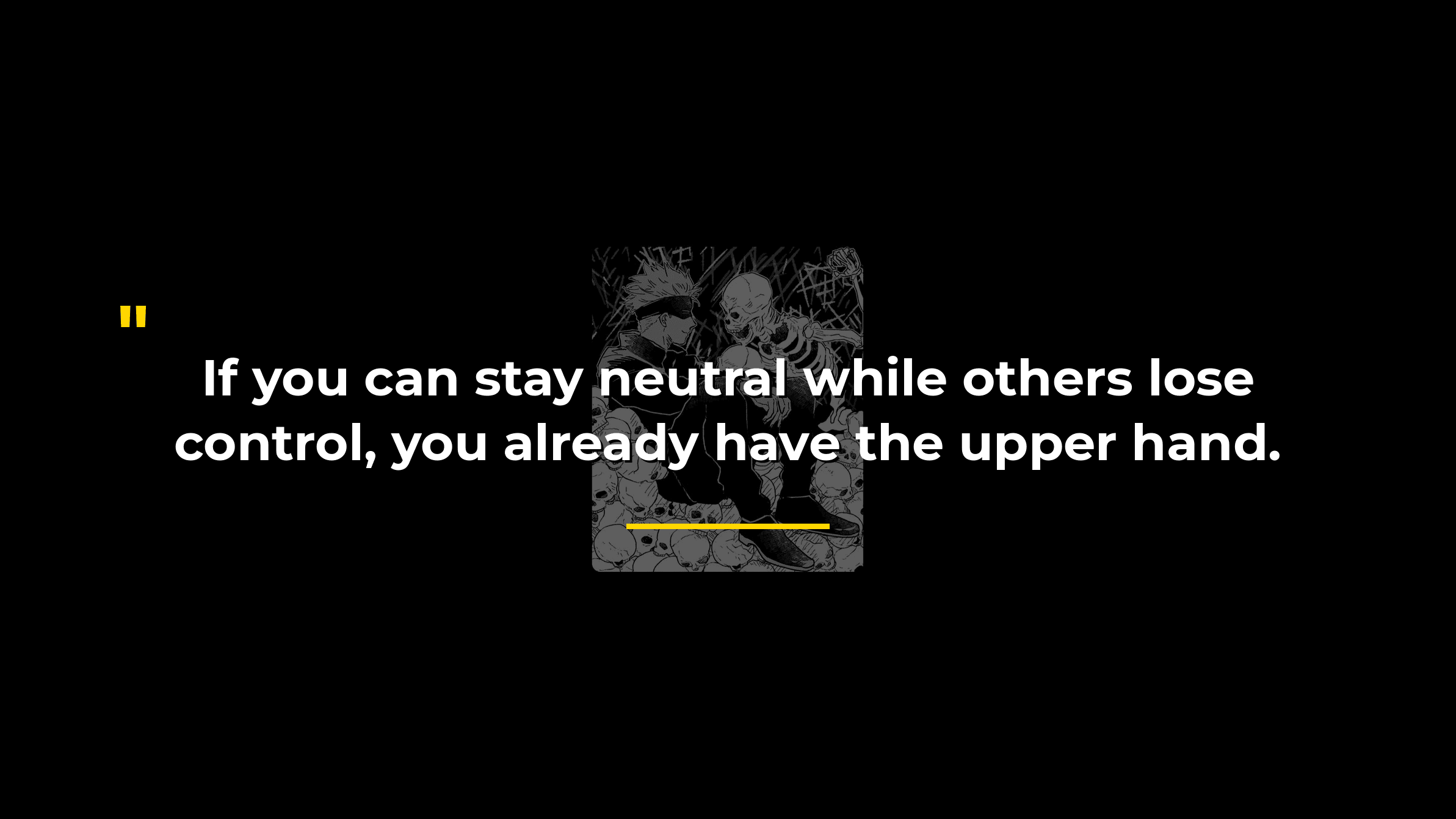 Stay Neutral