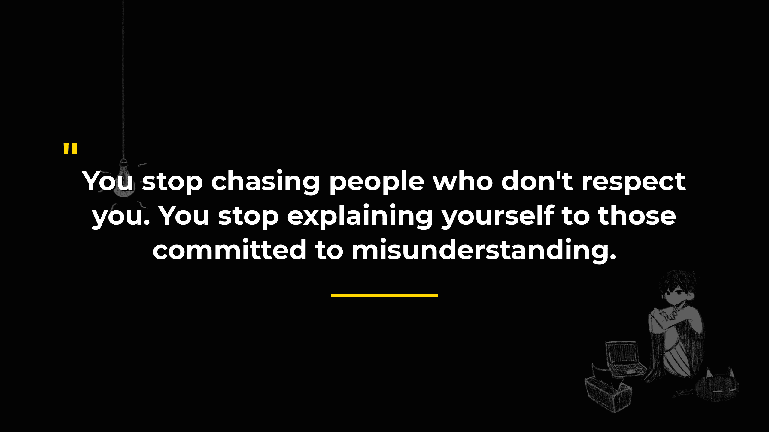 Stop Explaining